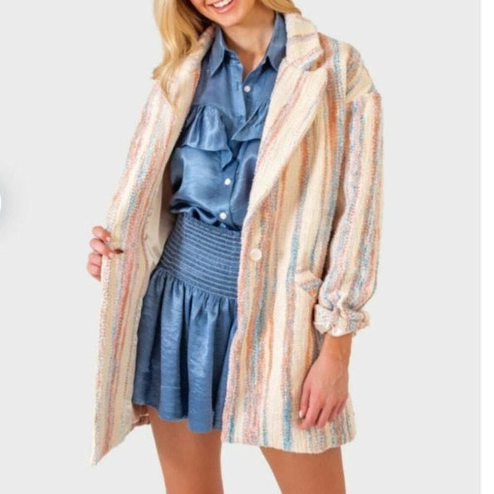 Koch Blazer Cream Pink Size XS Scandinavian